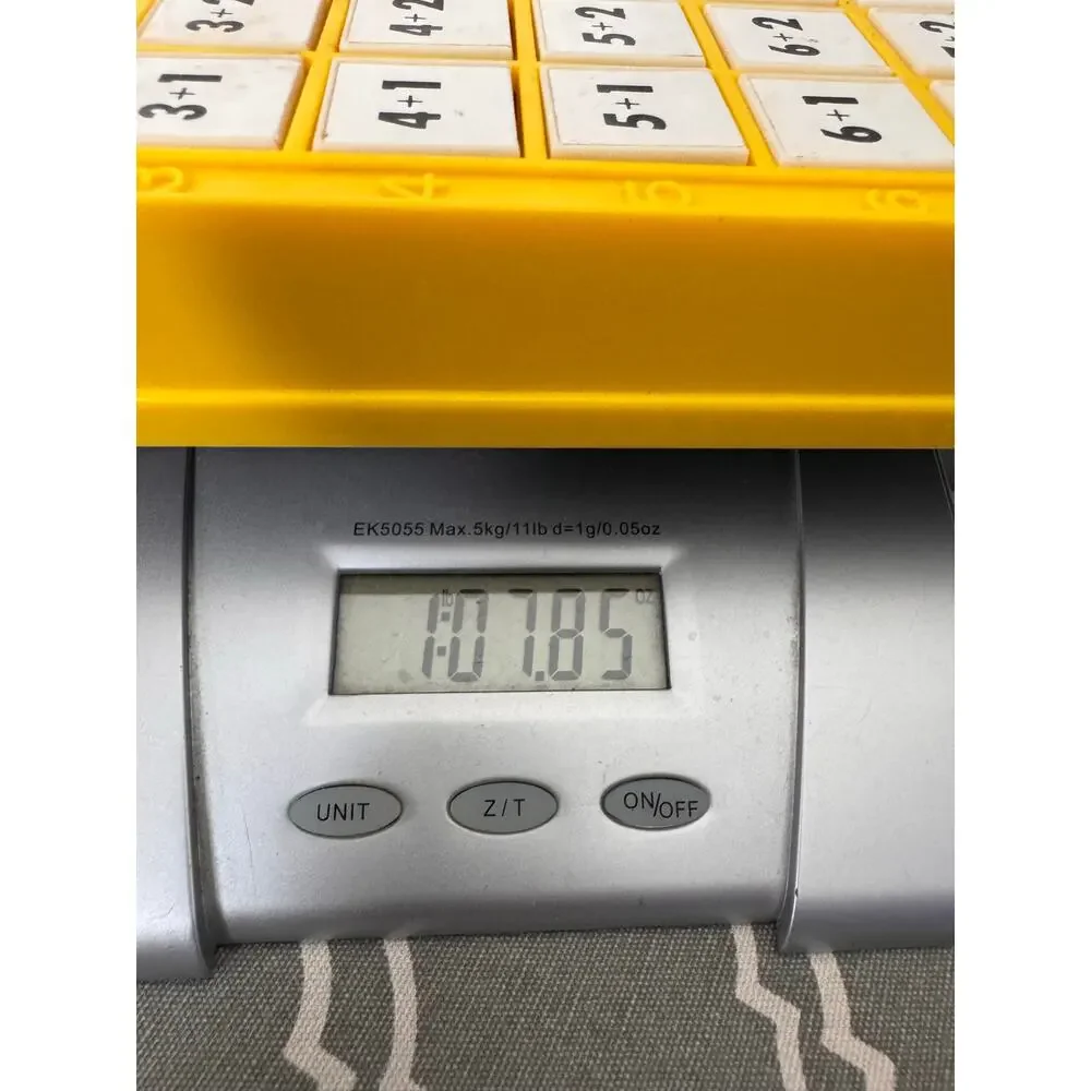 Lakeshore Machine Math Addition Educational Tool Push Button Home School Class